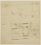 216237 Plattegrond van het opgravingsterrein op het Domplein te Utrecht; met aanduiding van de archeologische vondsten ...